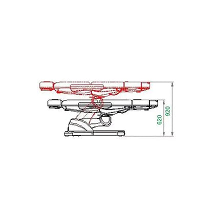 Kosmetikliege Velvet Supreme – 4 Motoren, Heizung, Memory, 240° drehbar