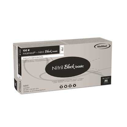 MaiMed® solution100 Nitrilhandschuhe – puderfrei, latexfrei | EN 455 | Karton 1.000 Stück