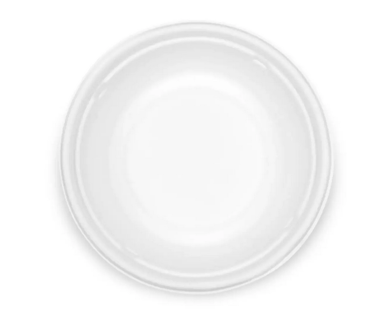Sobsy Salatschale ohne Deckel, aus Zuckerrohr, 500 ml, weiss, 12x50 Stück