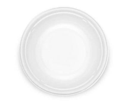 Bol à salade Sobsy sans couvercle, en canne à sucre, 500 ml, blanc, 12x50 pièces