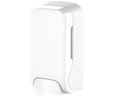 Soap dispenser, 1,000 ml, matte white, refillable