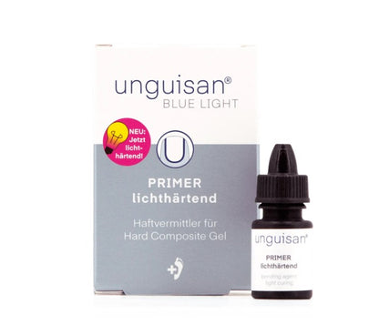 Unguisan Blue Light Primer 4 ml – Lichthärtender Haftvermittler für Nagelkorrektur | Podologie