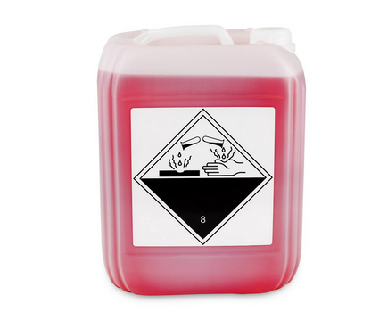 Toilet cleaner in 10-liter canister