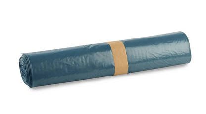 LDPE-Regenerat Müllsacke blau – Typ 60 | 70 l | 575×1.000 mm | 250 Stück