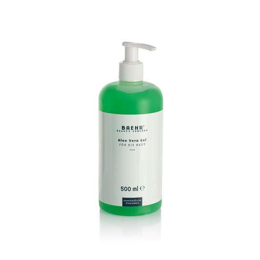 Aloe Vera Gel 500 ml mit Pumpe – Hautberuhigung & Pflege nach Depilation