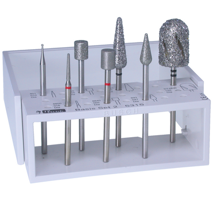 Basis Set II 5315 – Diamantschleifer-Set für Hornhaut und Nagel