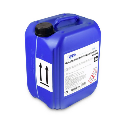 Nettoyant verre pour lave-vaisselle professionnels, 10 l /12 kg