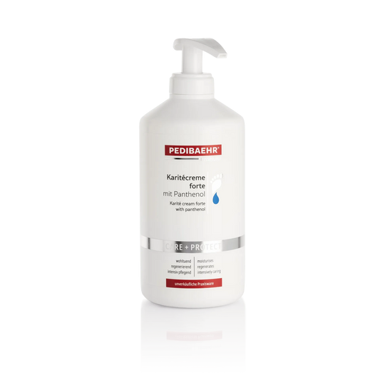 Karitécreme forte mit Panthenol | 500 ml Praxisdose