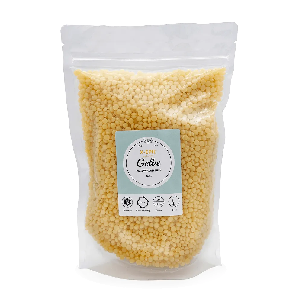 Warmwachs-Perlen gelb– Professionelles Wachs für Haarentfernung