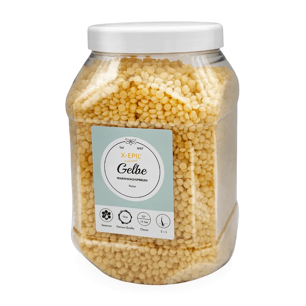 Warmwachs-Perlen gelb– Professionelles Wachs für Haarentfernung