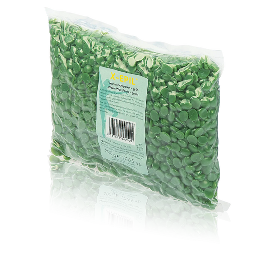 Warmwachs-Perlen grün – Professionelles Wachs für Haarentfernung