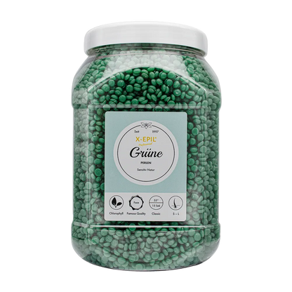 Perles de cire chaude vertes – Cire professionnelle pour épilation